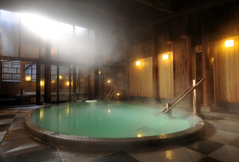 Public hot spring baths