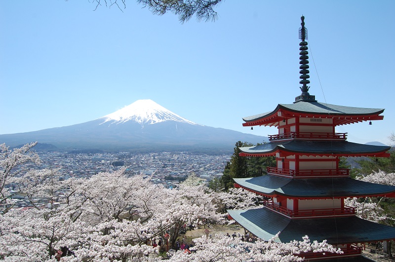 Arakura Fuji Sengen Jinja Shrine – Best Mt. Fuji & Sakura Spots | SELECTED ONSEN RYOKAN | best in japan, private hot spring hotel, open air bath, luxury stay