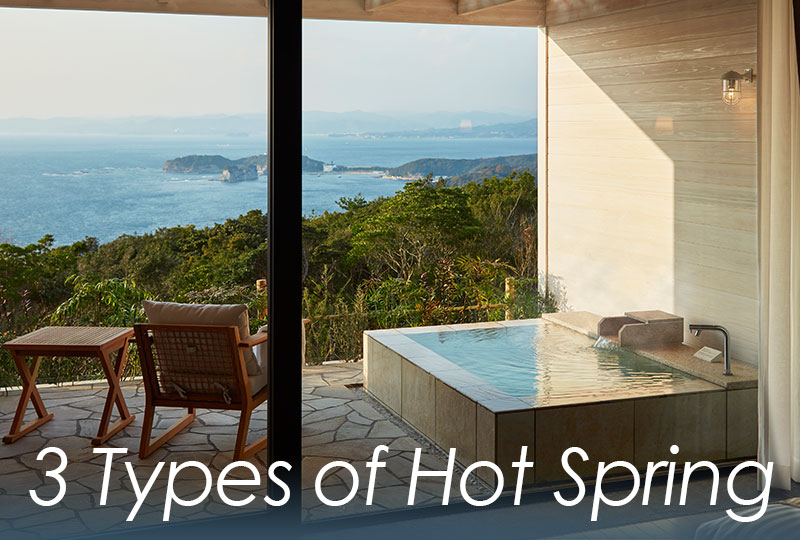 Three Types Of Hot Spring Baths At An Onsen Ryokan